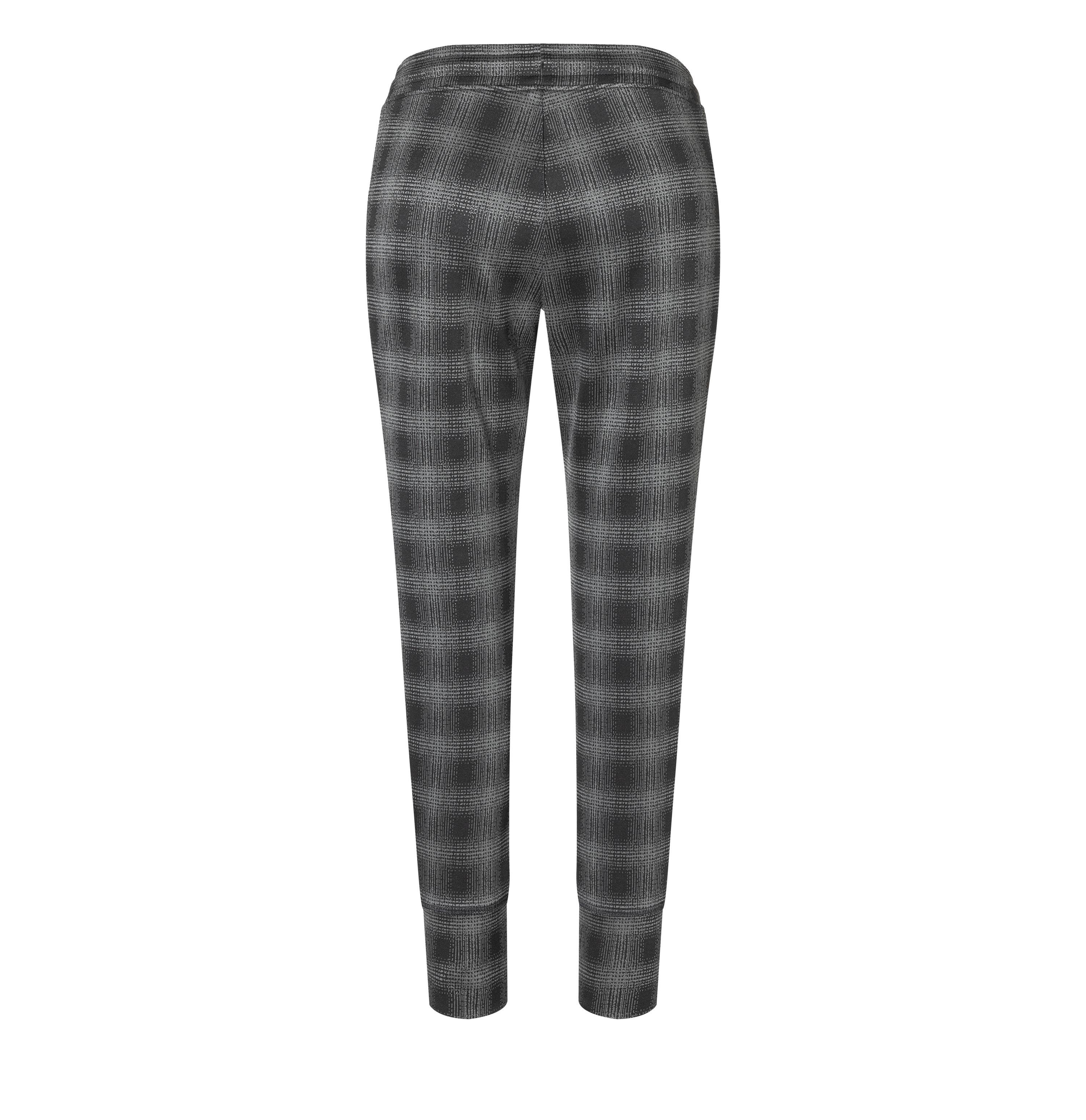 MAC FUTURE Jogpants - Noir Grid Smoke - 2741-00-0172L-955K
