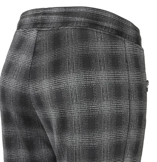 MAC FUTURE Jogpants - Noir Grid Smoke - 2741-00-0172L-955K