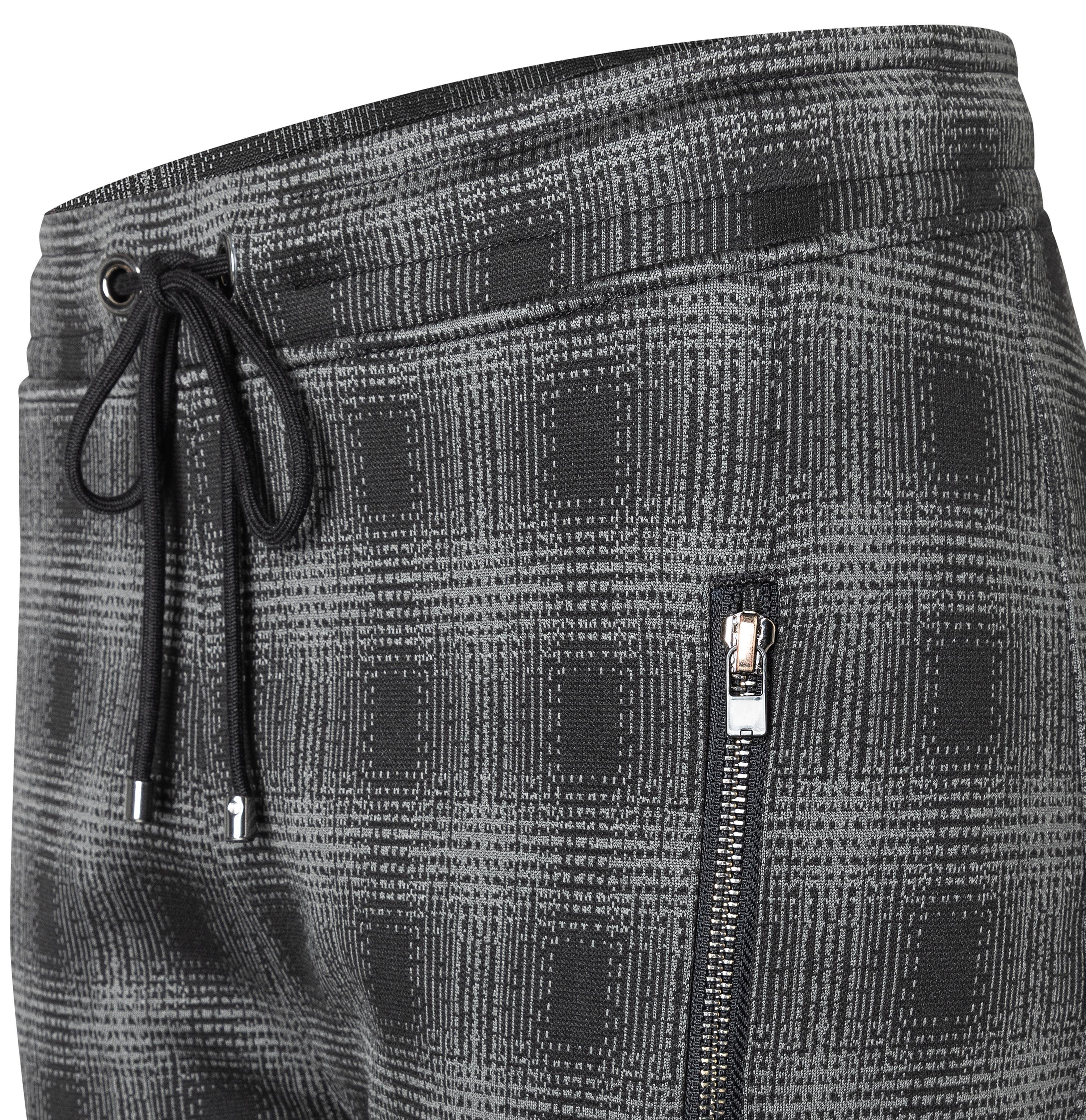 MAC FUTURE Jogpants - Noir Grid Smoke - 2741-00-0172L-955K von MAC