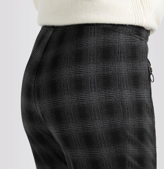 MAC FUTURE Jogpants - Noir Grid Smoke - 2741-00-0172L-955K