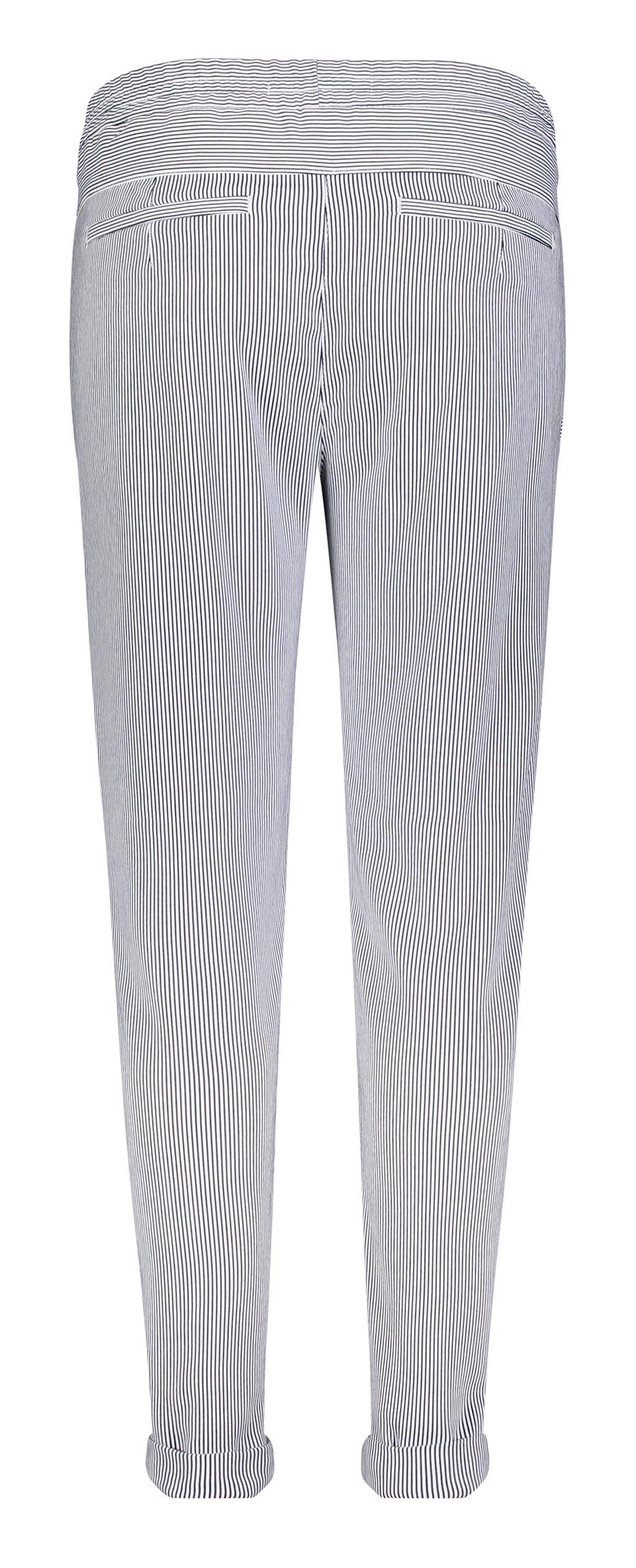 MAC Easy Schlupfhose - Pinstripe Snow White - 2758-00-0231-010S