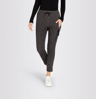 MAC FUTURE Jogpants - Shadow Leopard Moss - 2773-00-0172L-381L