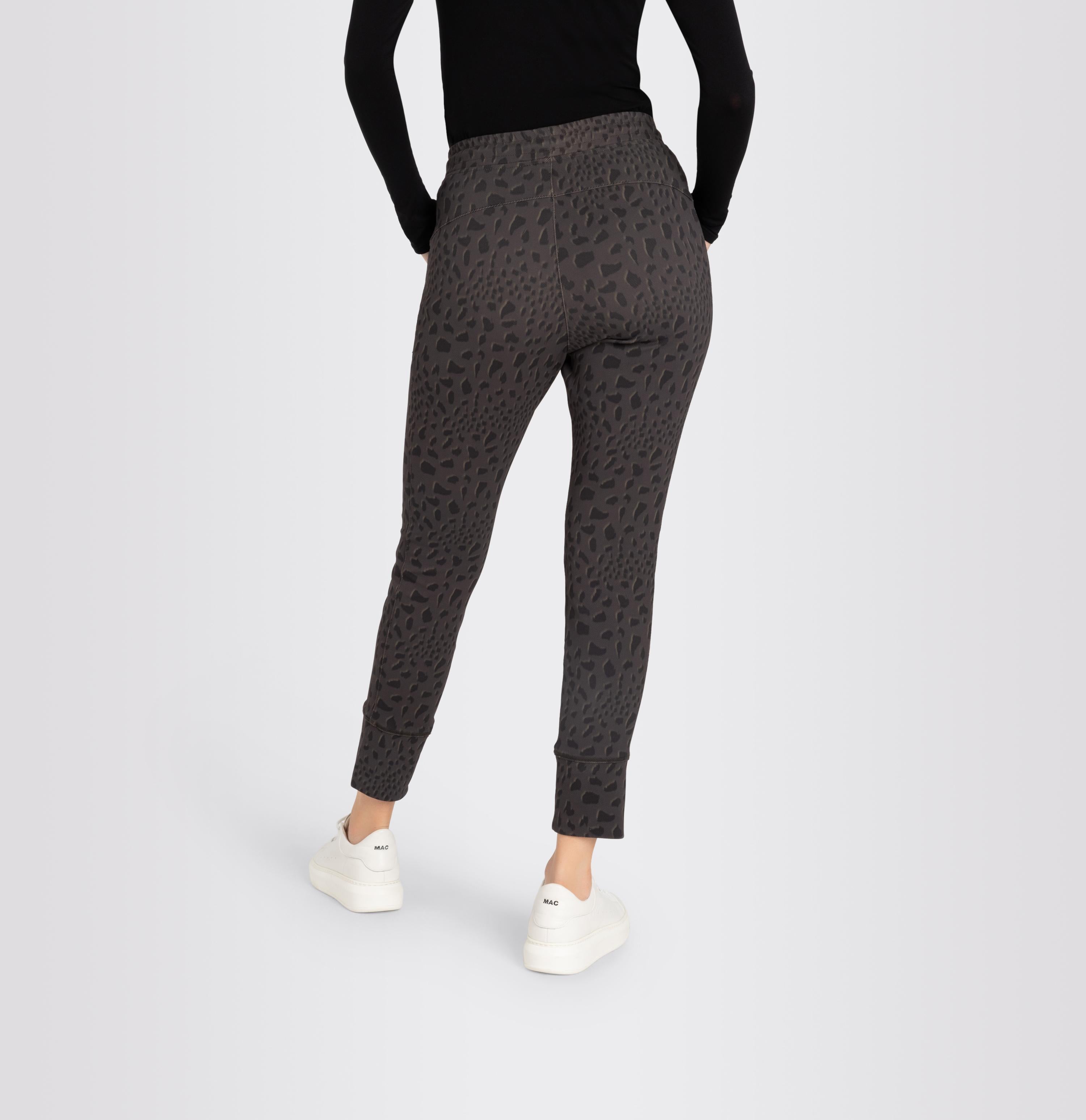 MAC FUTURE Jogpants - Shadow Leopard Moss - 2773-00-0172L-381L