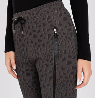 MAC FUTURE Jogpants - Shadow Leopard Moss - 2773-00-0172L-381L