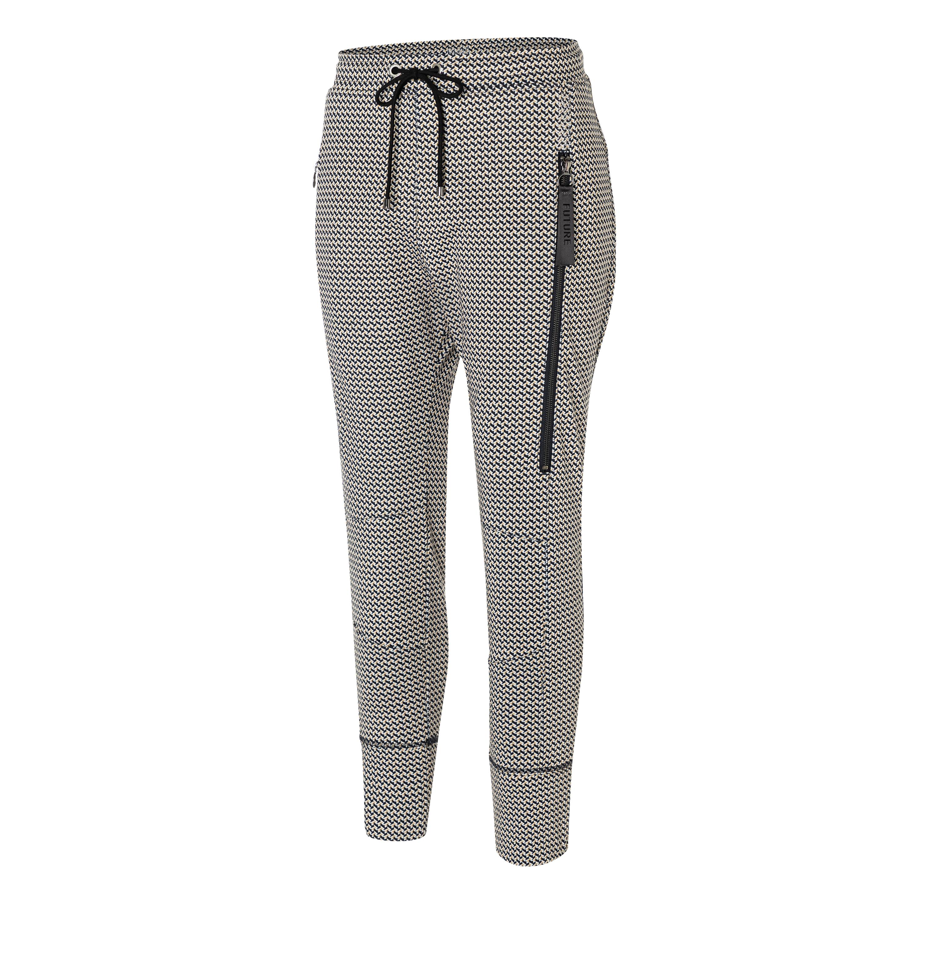 MAC FUTURE Jogpants - Honey Houndstooth Blend - 2773-01-0110-572B von MAC