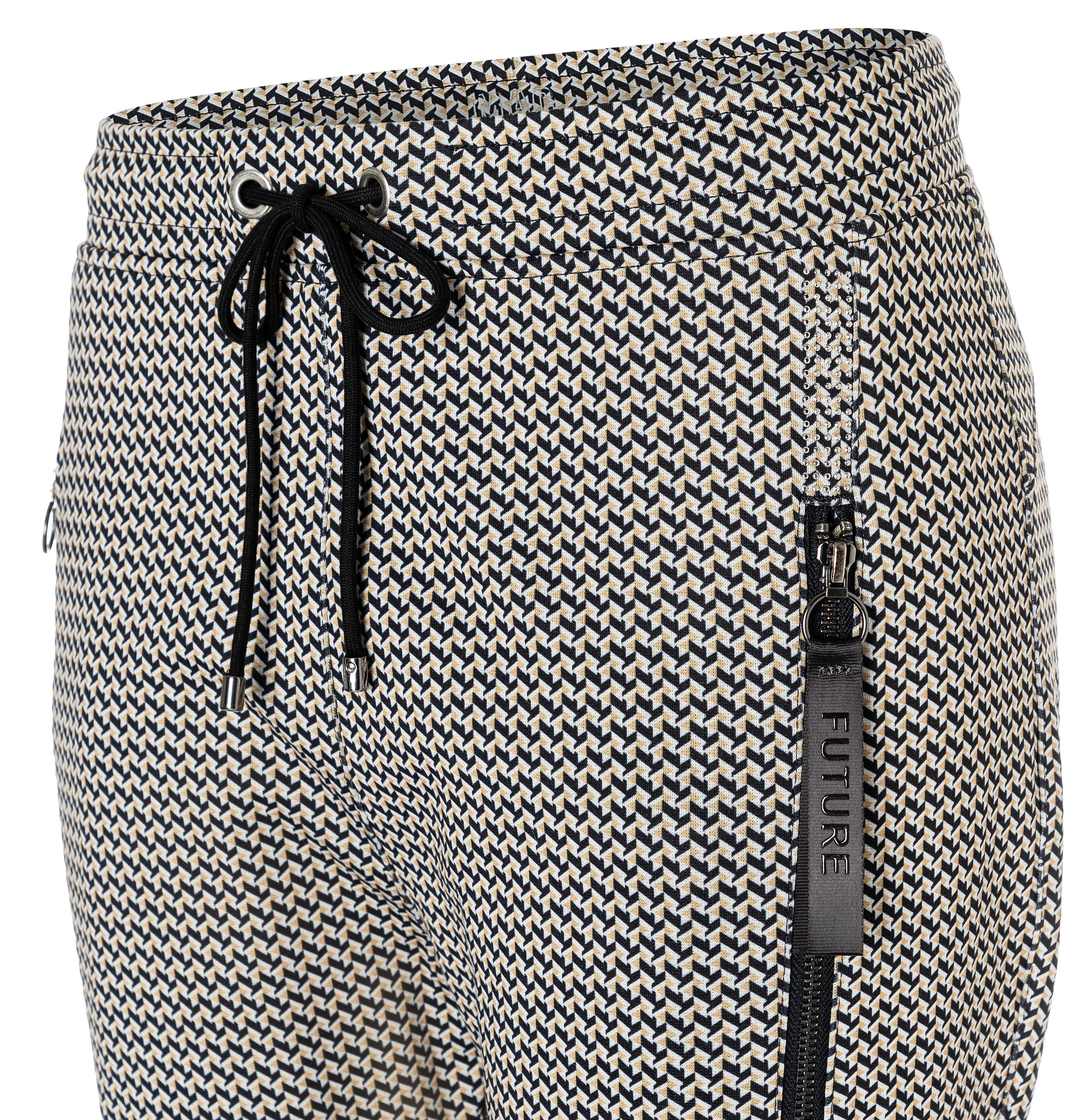 MAC FUTURE Jogpants - Honey Houndstooth Blend - 2773-01-0110-572B von MAC