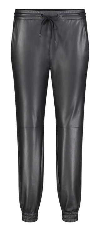 MAC EASY Jogpants - Midnight Leather Black - 2782-00-0498-090