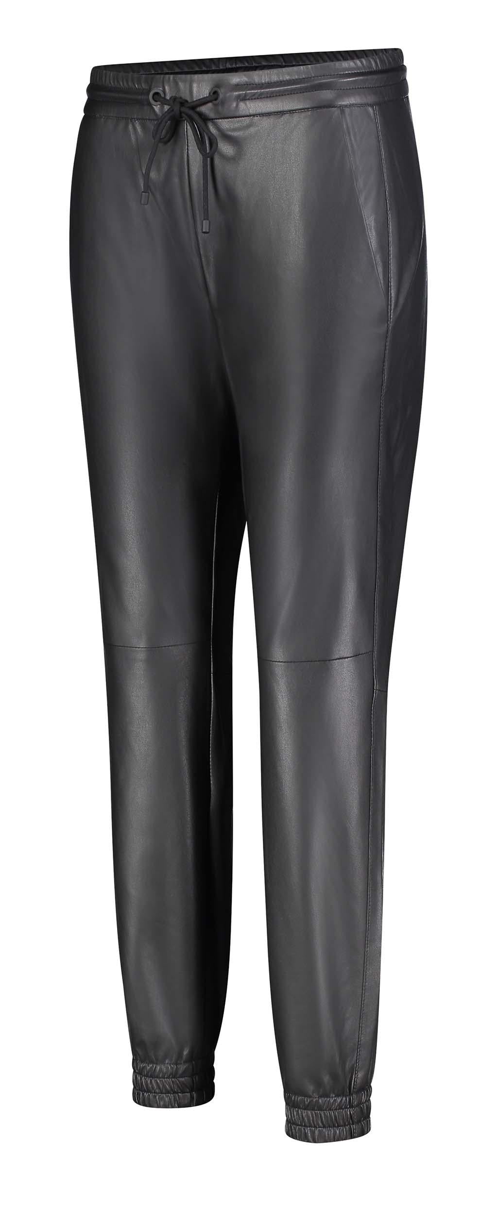 MAC EASY Jogpants - Midnight Leather Black - 2782-00-0498-090 von MAC