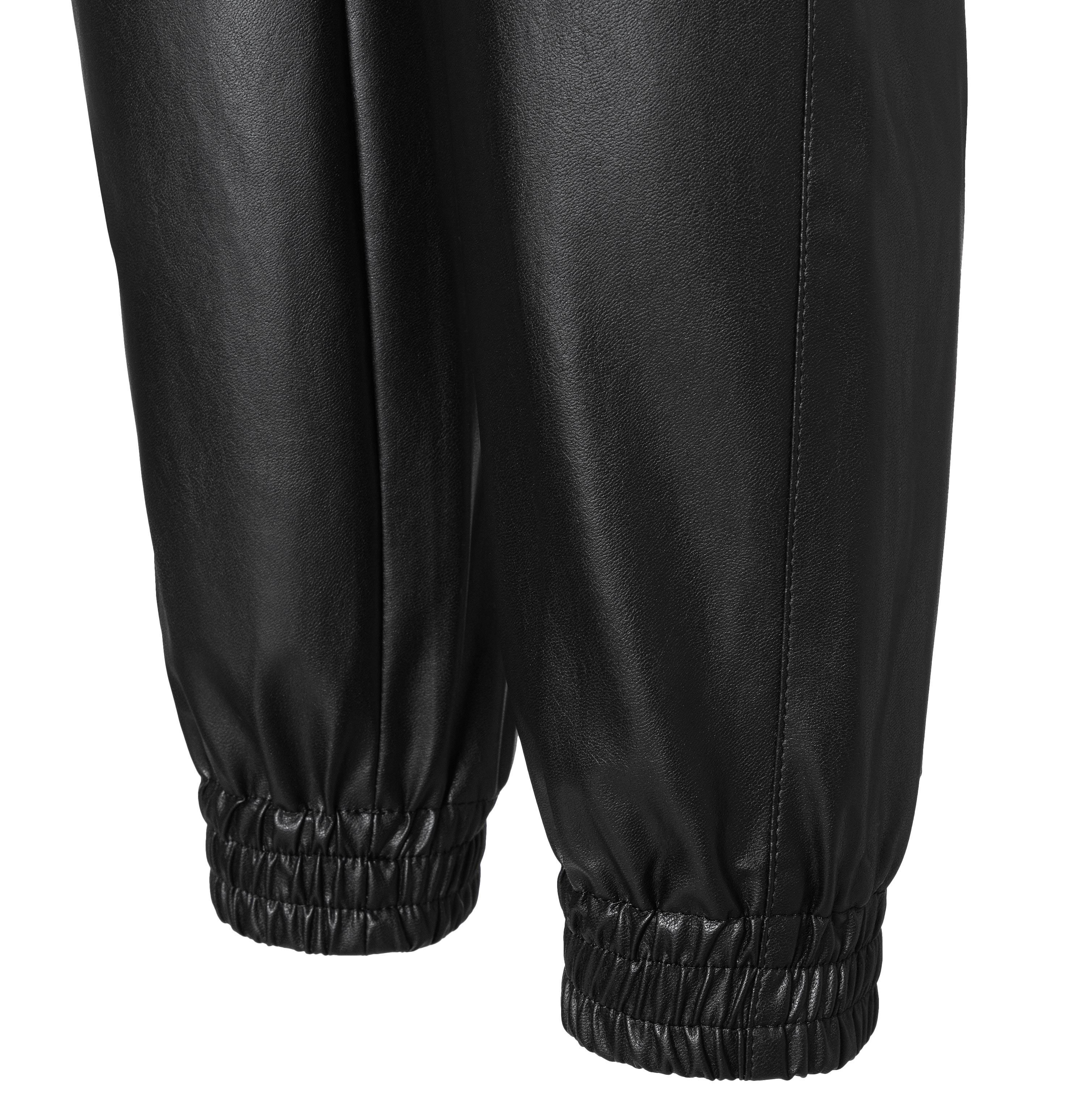 MAC EASY Jogpants - Midnight Leather Black - 2782-00-0498-090 von MAC