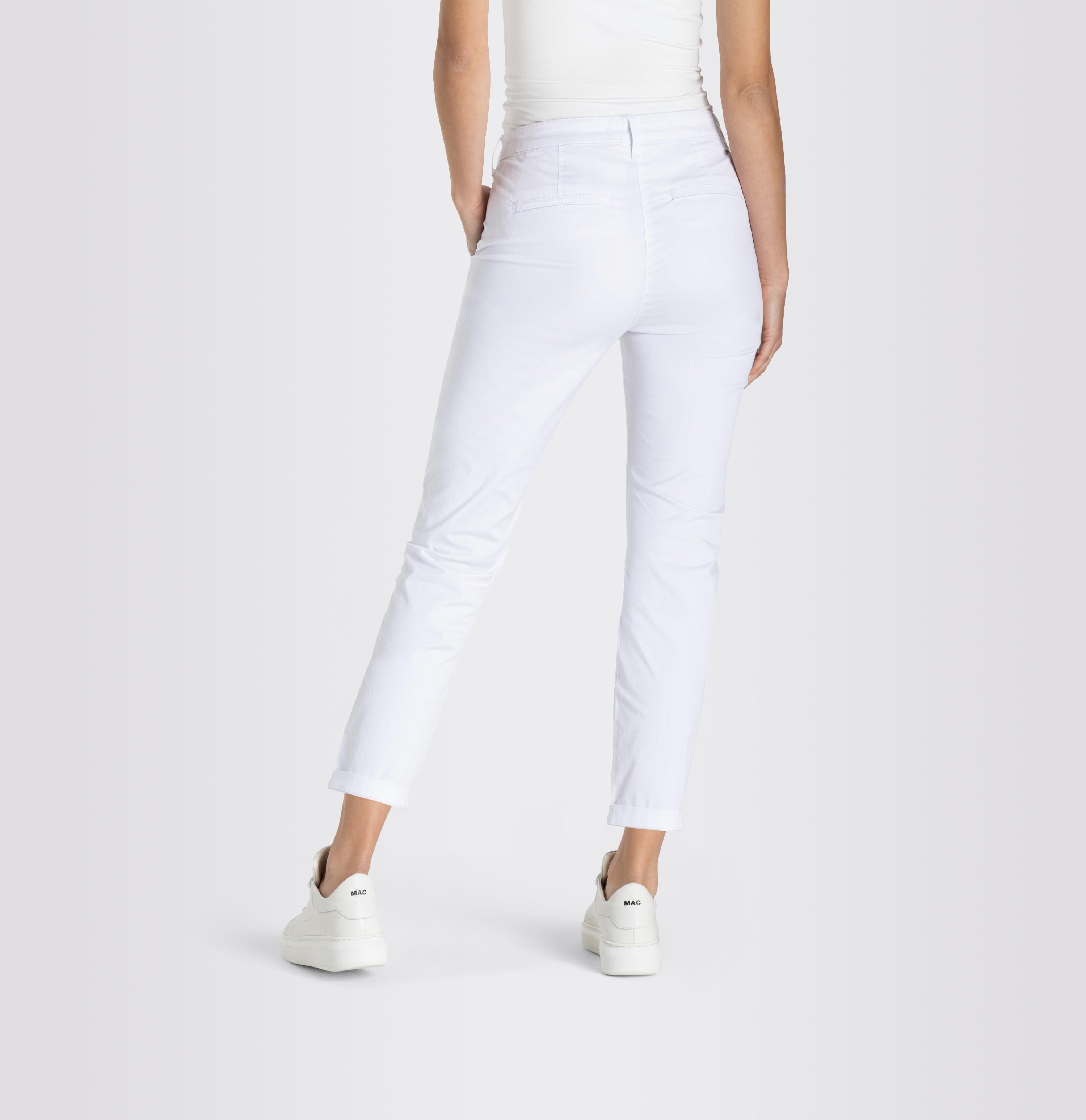 MAC CHINO - Crisp White Denim Chino - 3075-00-0434L-010 von MAC