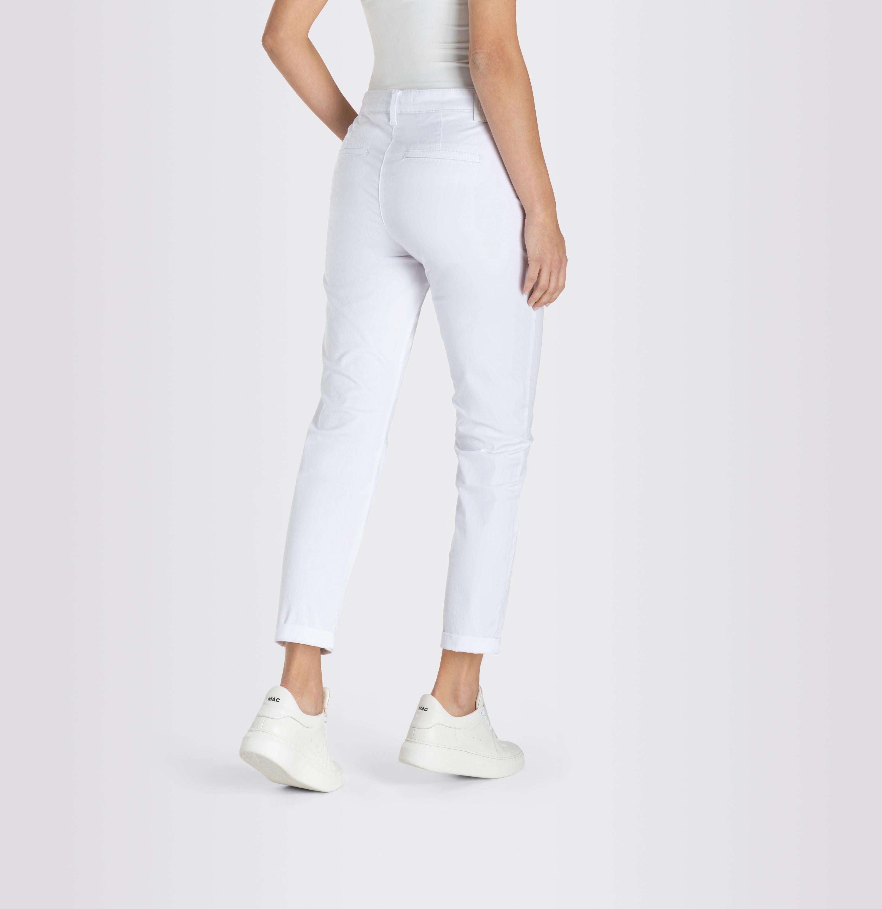MAC CHINO - Crisp White Denim Chino - 3075-00-0434L-010 von MAC