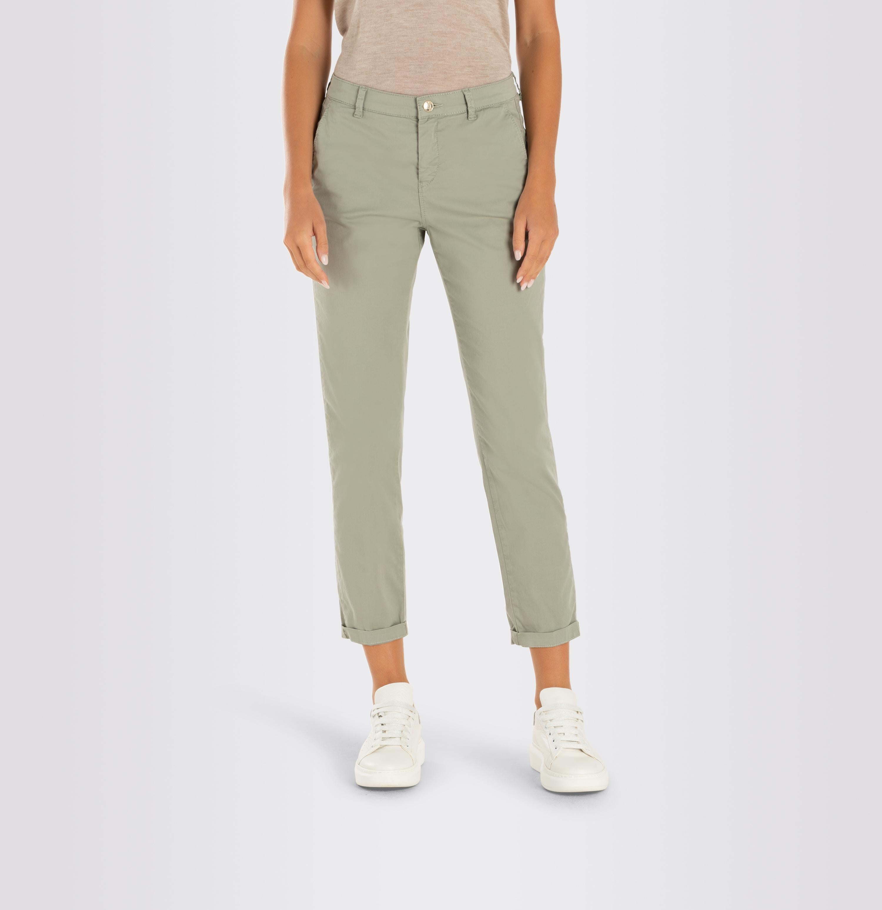 MAC CHINO Slim Fit - Sage Mist Denim - 3075-00-0434L-343R von MAC