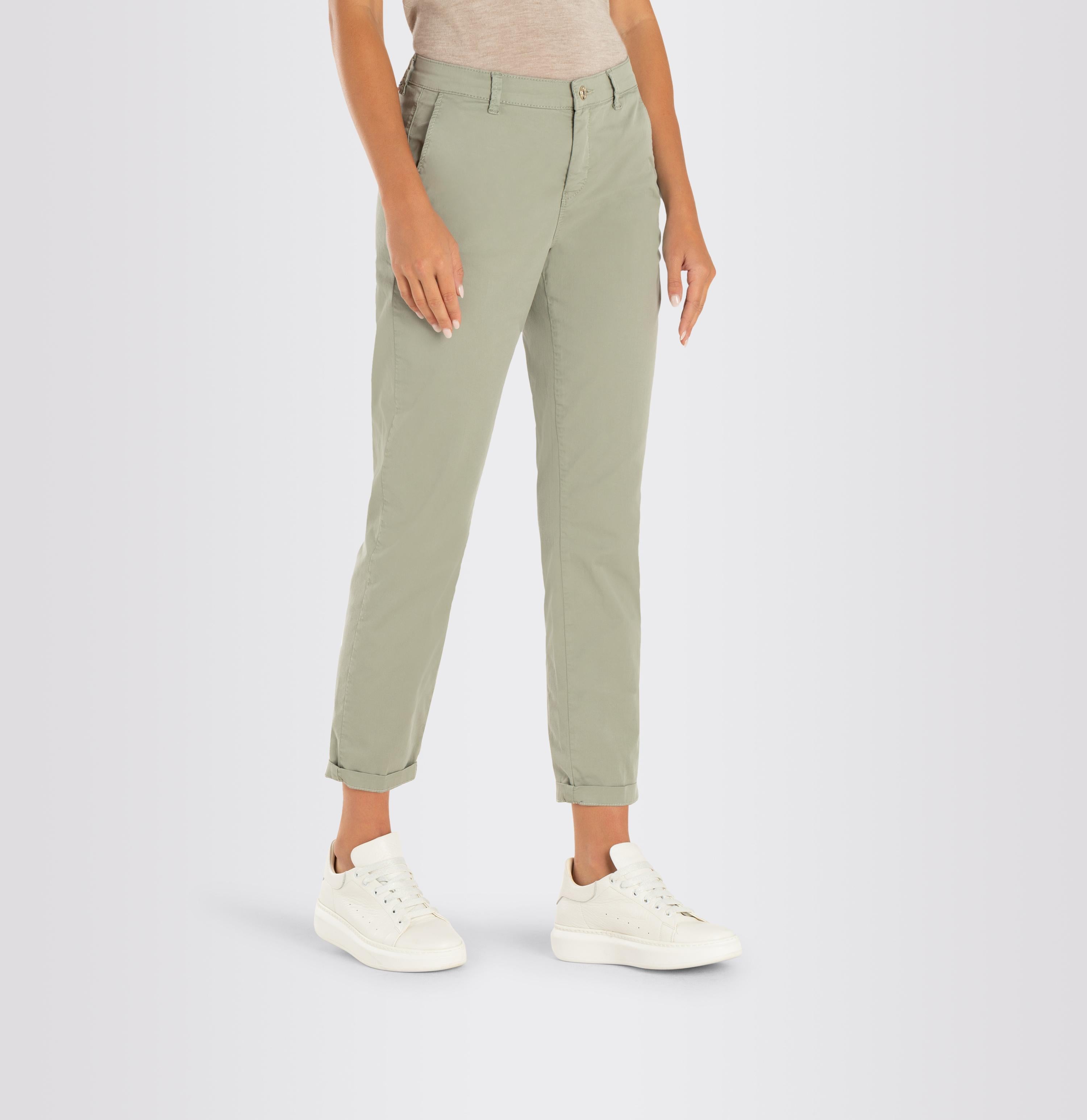 MAC CHINO Slim Fit - Sage Mist Denim - 3075-00-0434L-343R von MAC