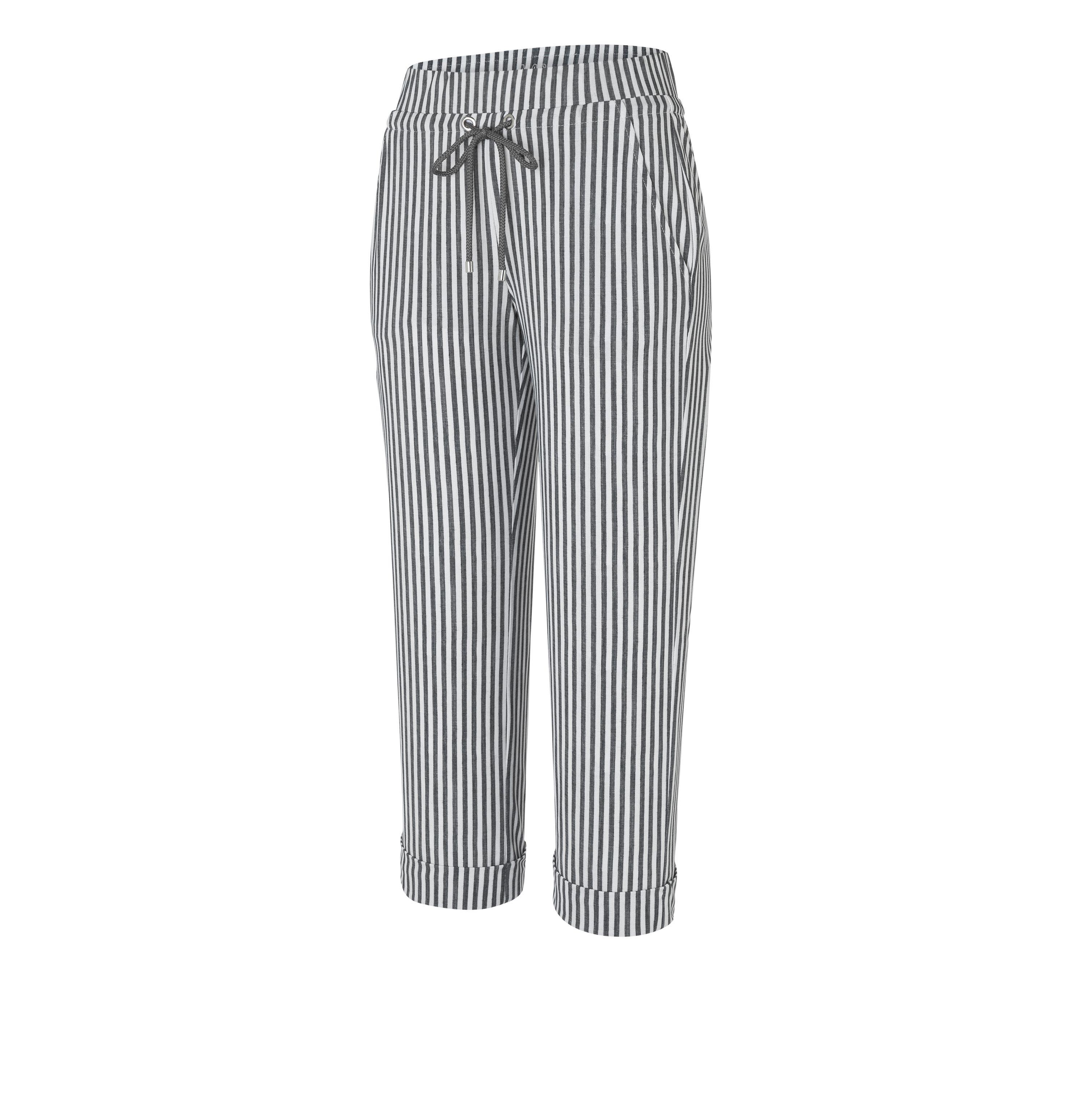 MAC EASY CULOTTE light gray stripe 3084-00-0169 037S von MAC