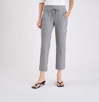 MAC EASY CULOTTE light gray stripe 3084-00-0169 037S