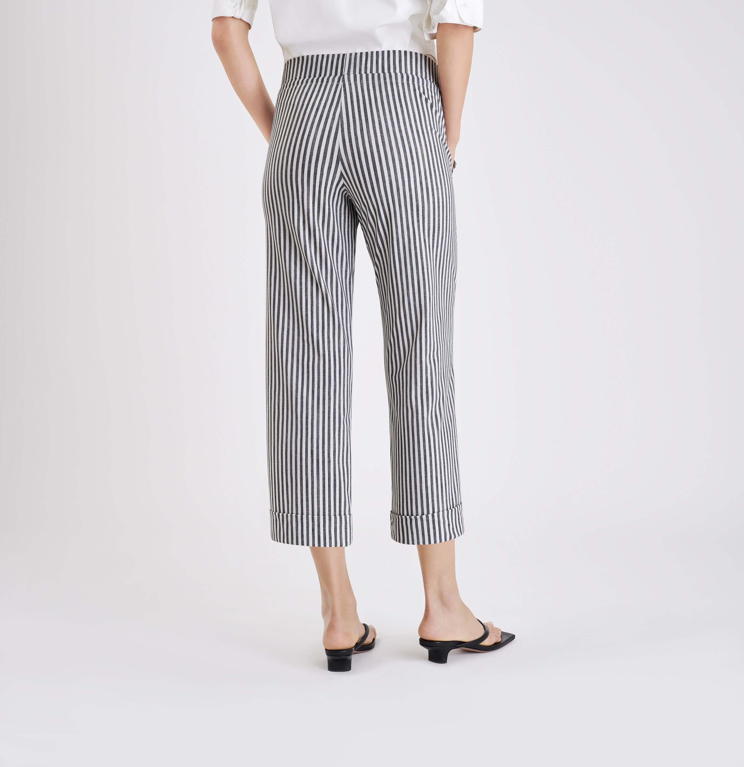 MAC EASY CULOTTE light gray stripe 3084-00-0169 037S von MAC