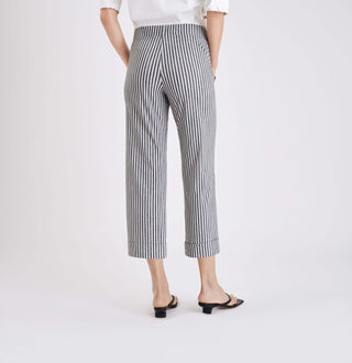 MAC EASY CULOTTE light gray stripe 3084-00-0169 037S