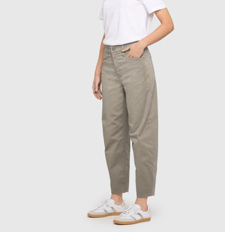 MAC BORA Paperbag-Stoffhose - Driftwood Sage - 3141-00-0434L-662A