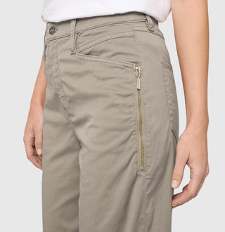 MAC BORA Paperbag-Stoffhose - Driftwood Sage - 3141-00-0434L-662A