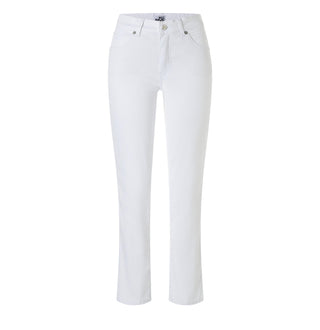 MAC Melanie Straight Jeans - Bright Chalk White - 5003-00-0423-010