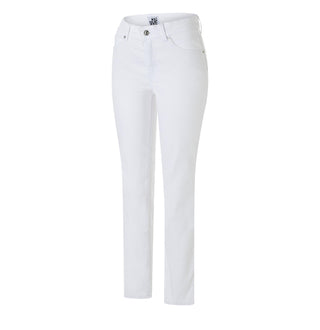 MAC Melanie Straight Jeans - Bright Chalk White - 5003-00-0423-010