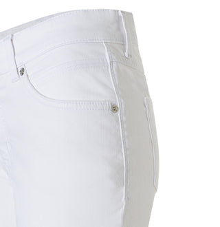 MAC Melanie Straight Jeans - Bright Chalk White - 5003-00-0423-010