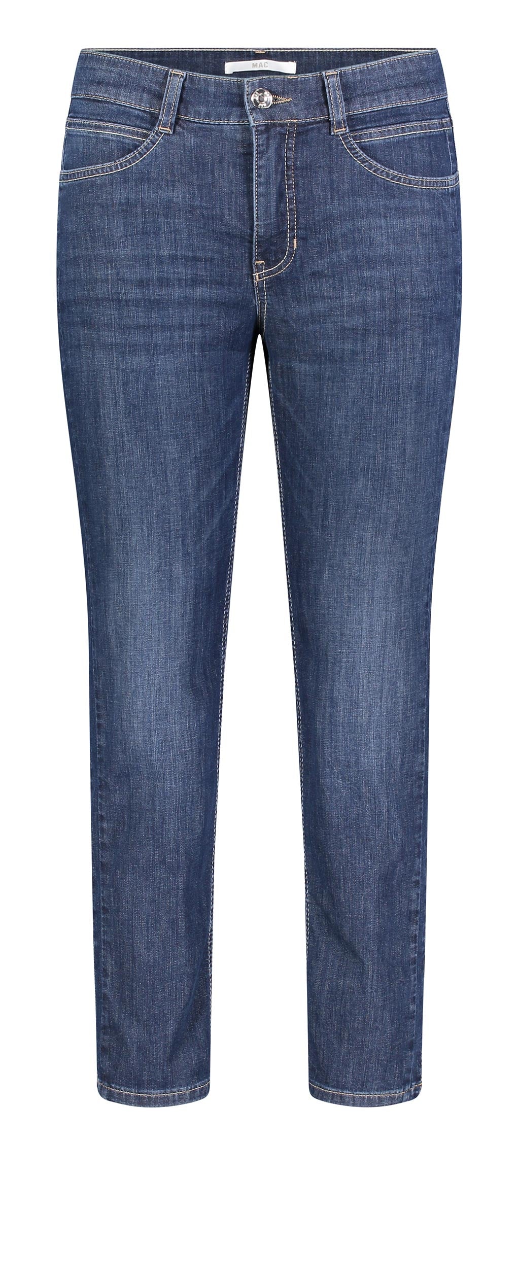 MAC MELANIE basic wash Straight Jeans - Ink Mariner Blue - 5040-90-0392L-D844