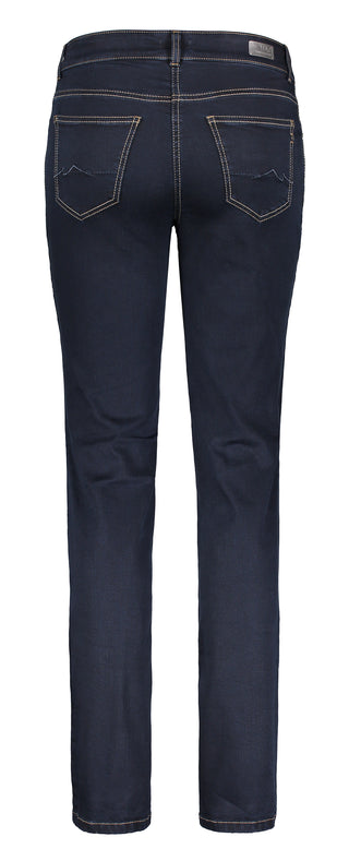 MAC MELANIE Straight Jeans - Midnight Rinse Navy - 5040-87-0380L-D801
