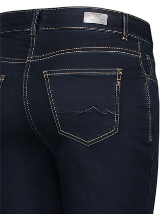 MAC MELANIE Straight Jeans - Midnight Rinse Navy - 5040-87-0380L-D801