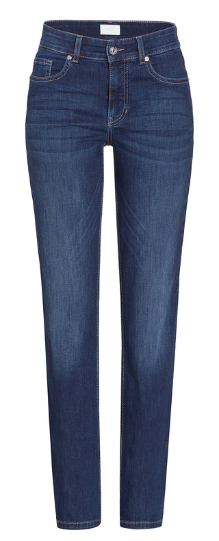 MAC MELANIE new basic wash Straight Jeans - Indigo Horizon Blue - 5040-87-0380L-D845