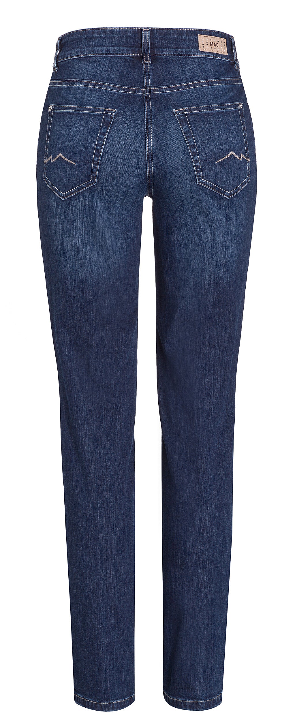 MAC MELANIE new basic wash Straight Jeans - Indigo Horizon Blue - 5040-87-0380L-D845