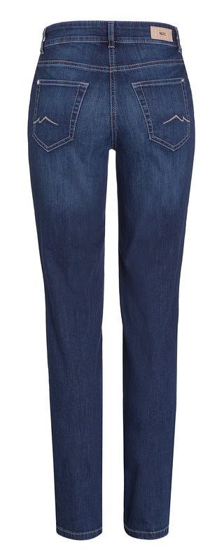 MAC MELANIE new basic wash Straight Jeans - Indigo Horizon Blue - 5040-87-0380L-D845