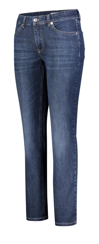 MAC MELANIE new basic wash Straight Jeans - Indigo Horizon Blue - 5040-87-0380L-D845