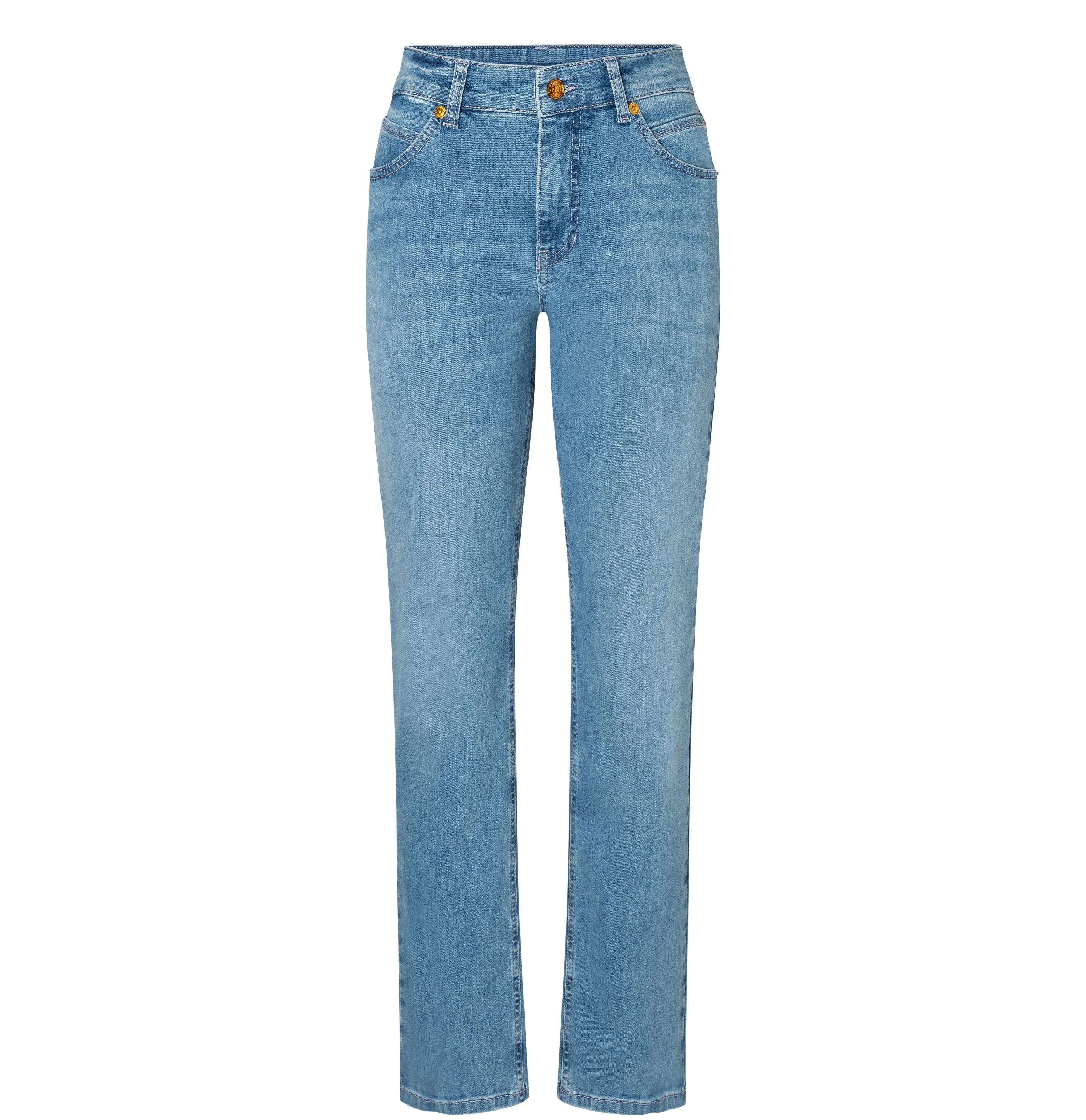 MAC MELANIE Straight Jeans - Seaside Sky Blue - 5040-90-0380-D435