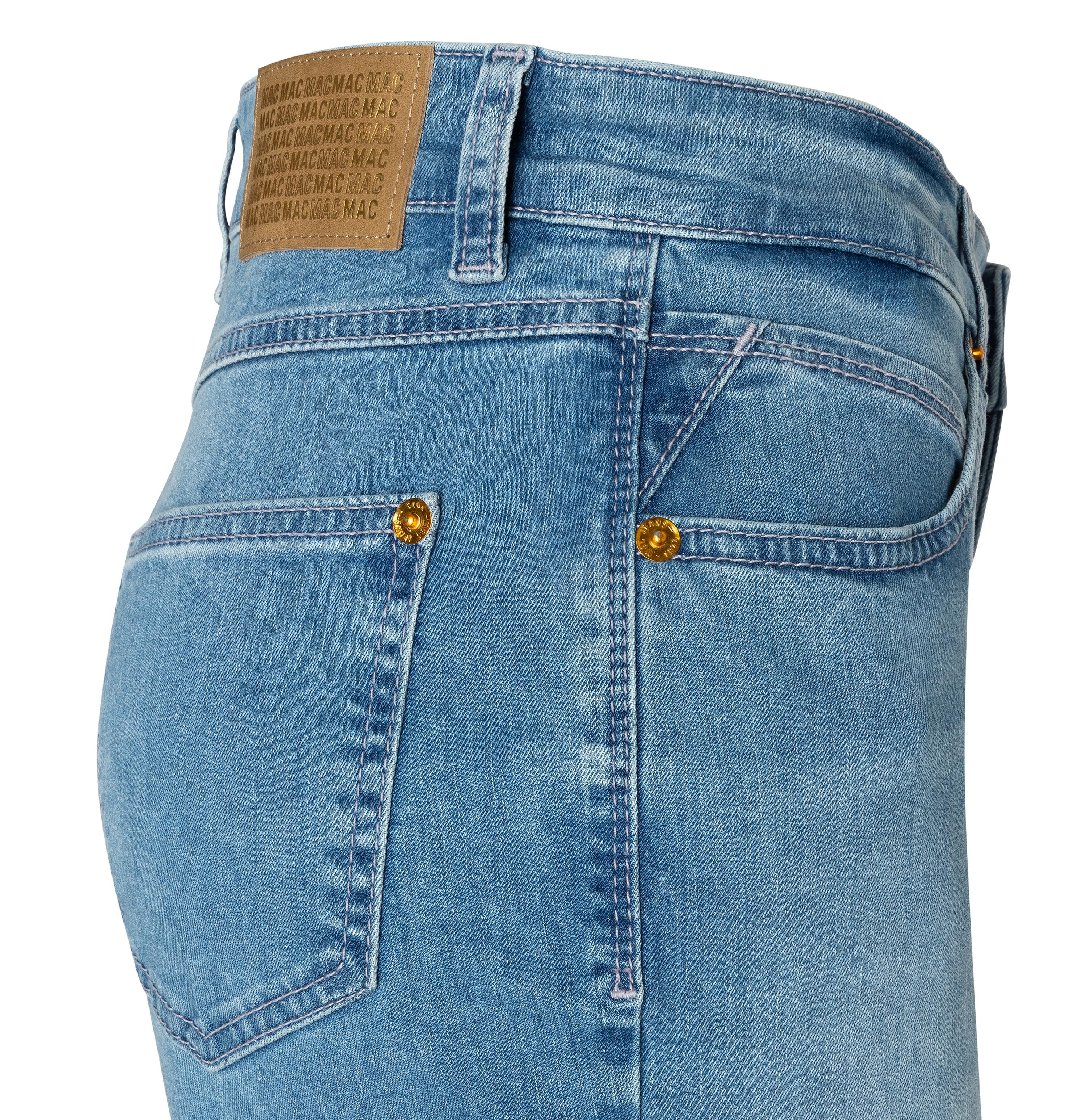 MAC MELANIE Straight Jeans - Seaside Sky Blue - 5040-90-0380-D435 von MAC