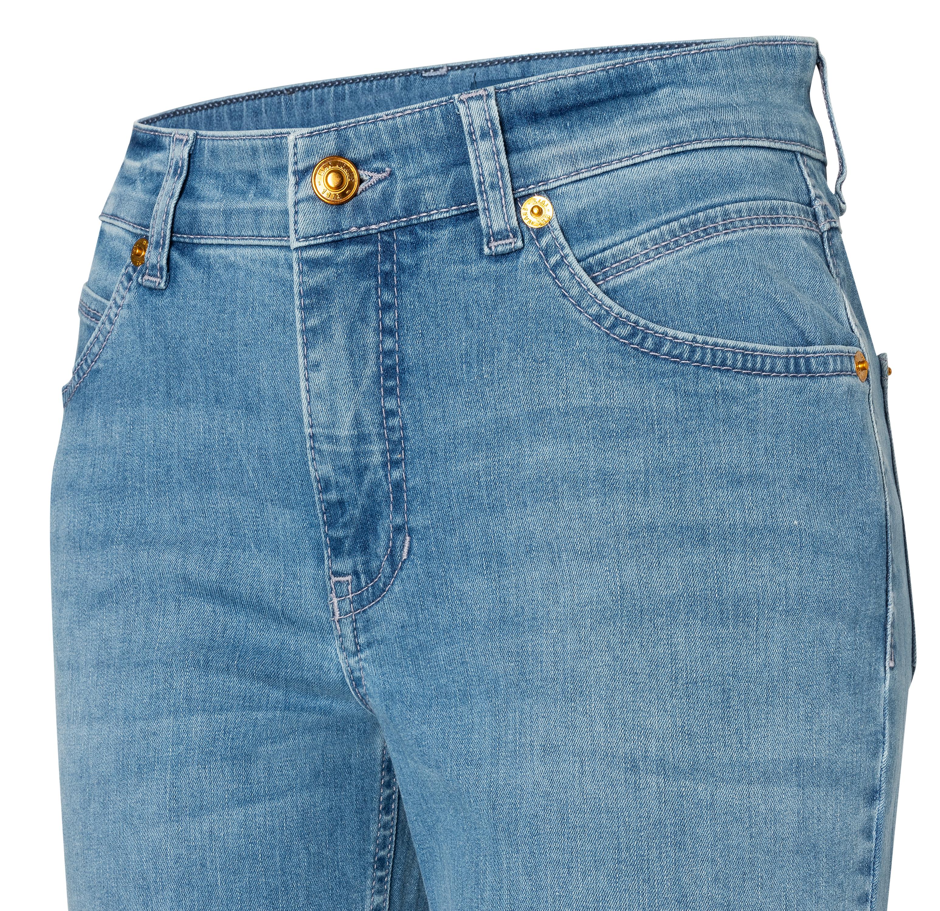MAC MELANIE Straight Jeans - Seaside Sky Blue - 5040-90-0380-D435 von MAC