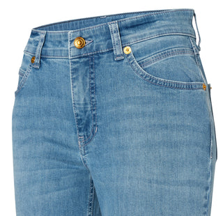 MAC MELANIE Straight Jeans - Seaside Sky Blue - 5040-90-0380-D435