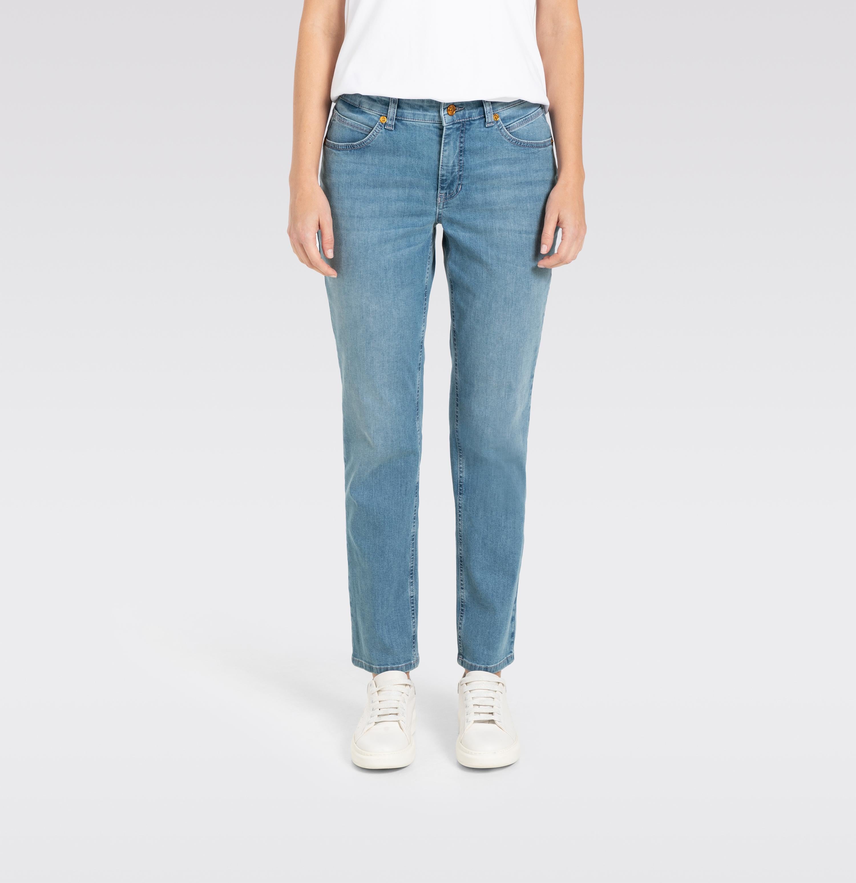 MAC MELANIE Straight Jeans - Seaside Sky Blue - 5040-90-0380-D435 von MAC