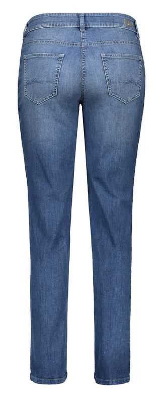 MAC MELANIE Straight Jeans - Coastal Indigo Blue - 5040-97-0380L-D640