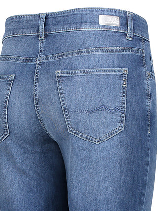 MAC MELANIE Straight Jeans - Coastal Indigo Blue - 5040-97-0380L-D640