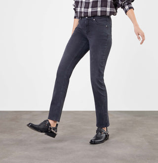 MAC MELANIE Five-Pocket - Midnight Graphite Wash - 5040-97-0380L-D951