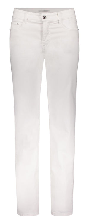 MAC STELLA Straight Jeans - Alpine Whisper White - 5100-90-0389-D010