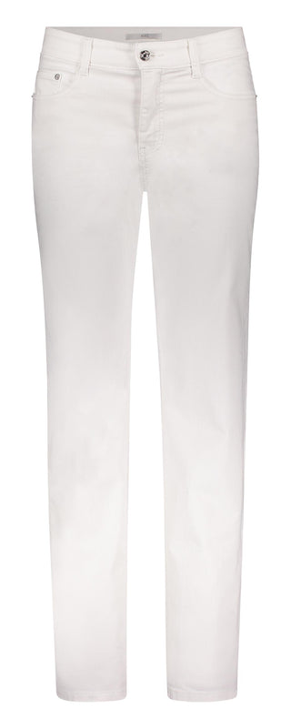 MAC STELLA Straight Jeans - Alpine Whisper White - 5100-90-0389-D010