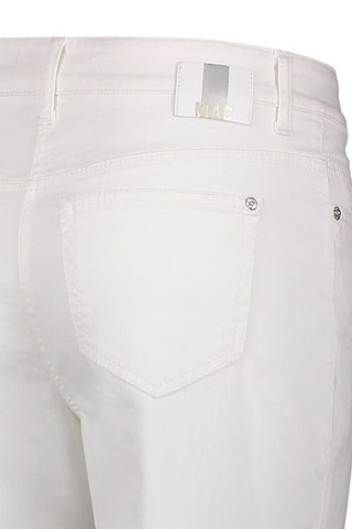 MAC STELLA Straight Jeans - Alpine Whisper White - 5100-90-0389-D010