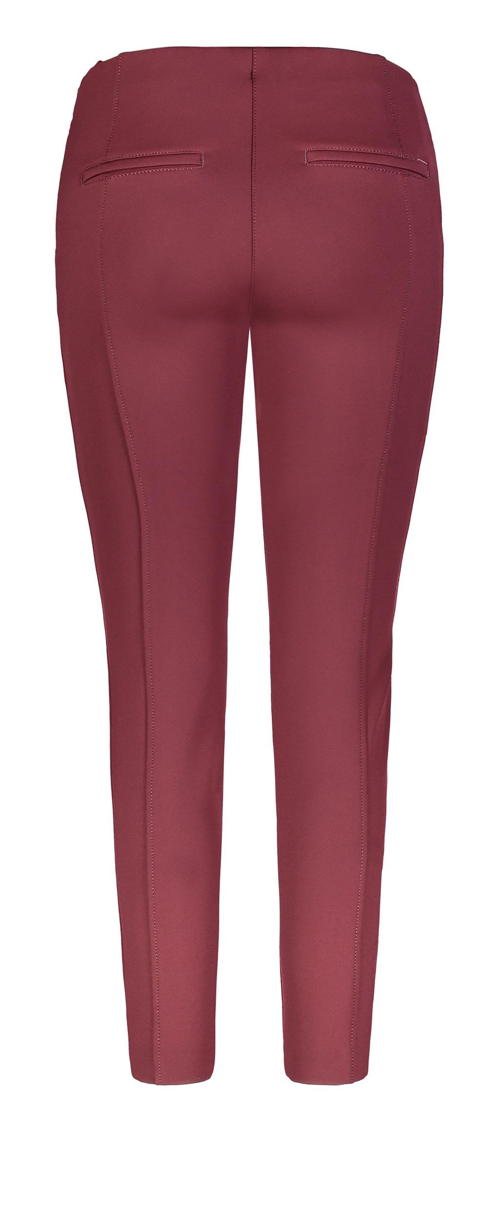 MAC DREAM ANKLE Hose - Dark Maroon Velvet - 5207-00-0127-466