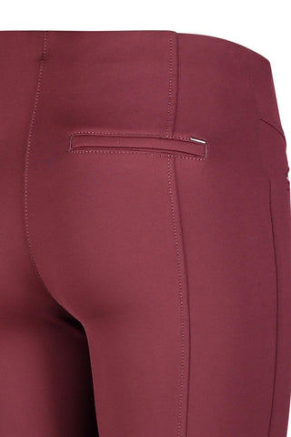 MAC DREAM ANKLE Hose - Dark Maroon Velvet - 5207-00-0127-466