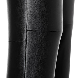 MAC ANNA Slim-Legging - Midnight Velvet Leather - 5251-00-0490-090