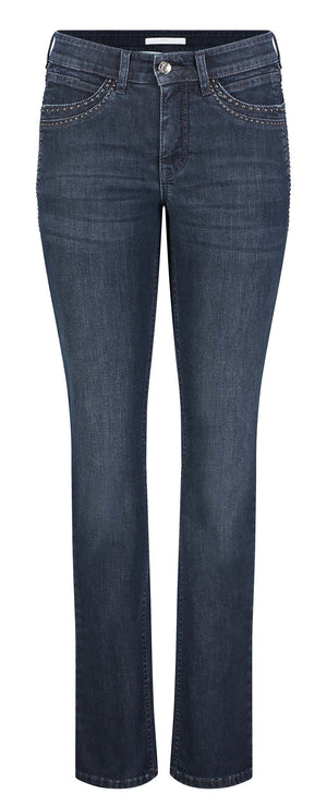 MAC ANGELA Jeans - Indigo Nebula Blue - 5268-95-0380L-D833