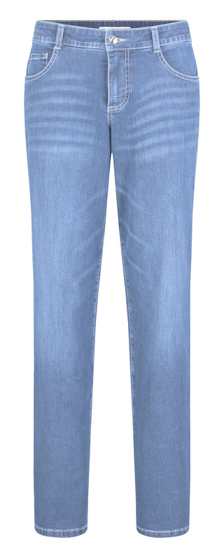 MAC GRACIA Five Pocket Jeanshose - Misty Riviera Blue - 5381-90-0391L D499