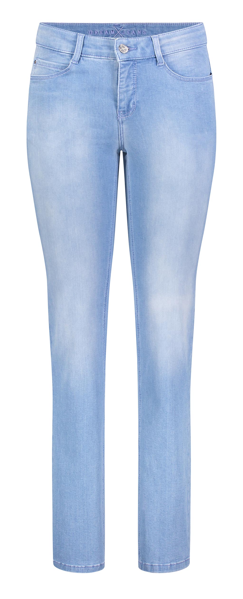 MAC DREAM basic bleached blue - Skywashed Ocean - 5401-90-0355L-D491
